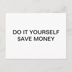 HACERLO A TI MISMO ~ Postcard / Invitaciones