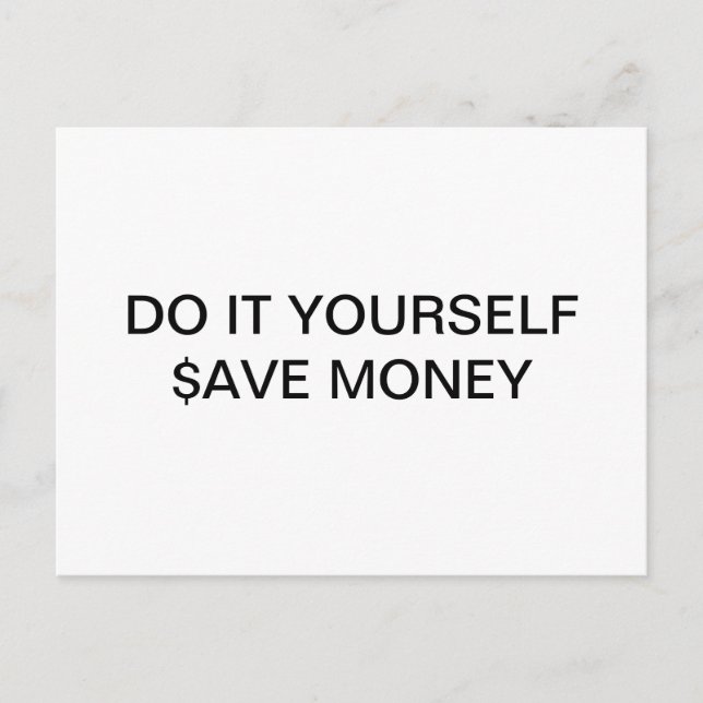 HACERLO A TI MISMO ~ Postcard / Invitaciones (Anverso)