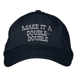 Hacerlo un Gorra doble bordado