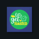 Hacerse un poco gracioso Obtengamos arte de panade<br><div class="desc">Arte tipográfico colorido con colores retro y vibrante. Puntas y citas divertidas sobre comida,  cocina,  cocción y cena. Decoración perfecta para su cocina,  comedor,  cafetería,  panadería o restaurante. El color de fondo (el círculo y el cuadrado) es el personalizable a través de la Herramienta de diseño.</div>