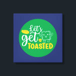 Hacerse un poco gracioso Obtengamos arte de panade<br><div class="desc">Arte tipográfico colorido con colores retro y vibrante. Puntas y citas divertidas sobre comida,  cocina,  cocción y cena. Decoración perfecta para su cocina,  comedor,  cafetería,  panadería o restaurante. El color de fondo (el círculo y el cuadrado) es el personalizable a través de la Herramienta de diseño.</div>