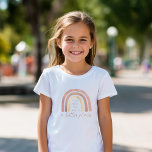 Haces Del Mundo Un Mejor Lugar Para Camisetas<br><div class="desc">Empoderarse a ti mismo y a otros con este encantador arco iris boho,  "¡Haces del mundo un mejor lugar" camiseta!</div>