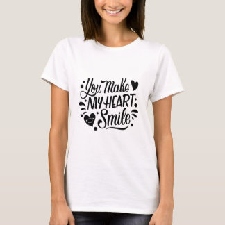 Haces mi sonrisa - Diseño de camisetas de moda