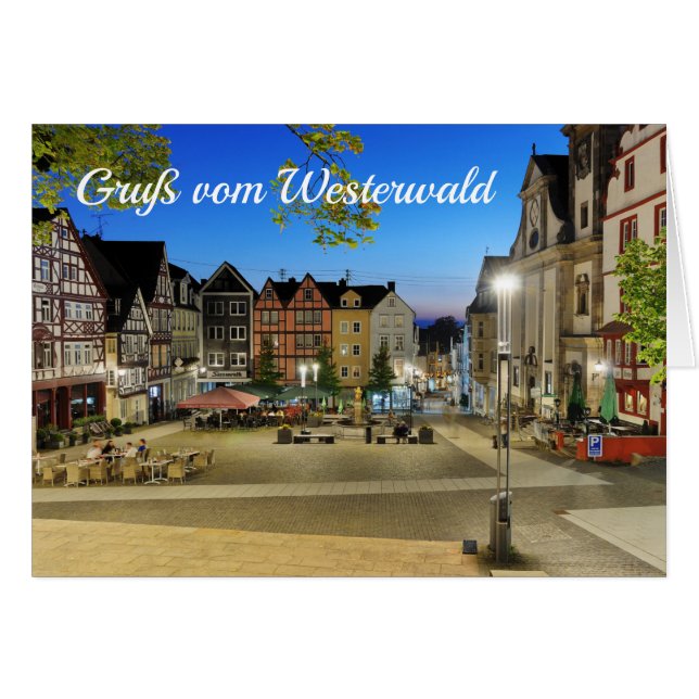 Hachenburg alter Markt (Anverso (Horizontal))