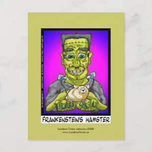 Hachís de Frankenstein Tarjeta Postal de Dibujos A