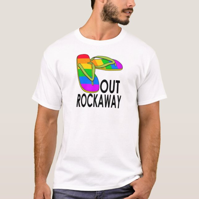 Hacia fuera camiseta de Rockaway (Anverso)