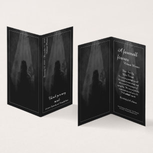 Hacia la Luz - Tarjeta de agradecimiento de desped