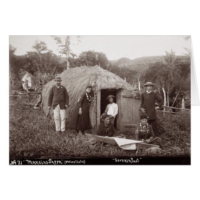 Haciendo Tappa, una tela nativa, c.1875 (foto sepi (Anverso (Horizontal))