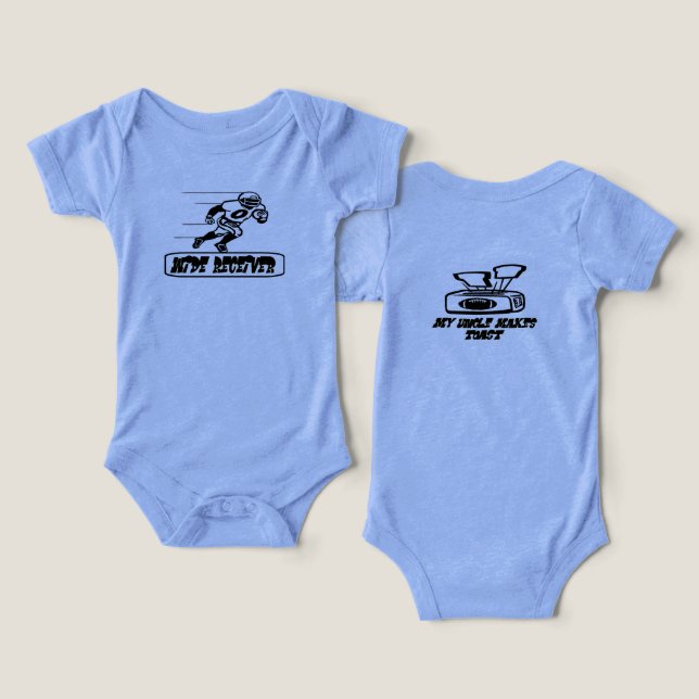 Haciendo un sobrino bebé con tostada (Diseño Anverso y Reverso)