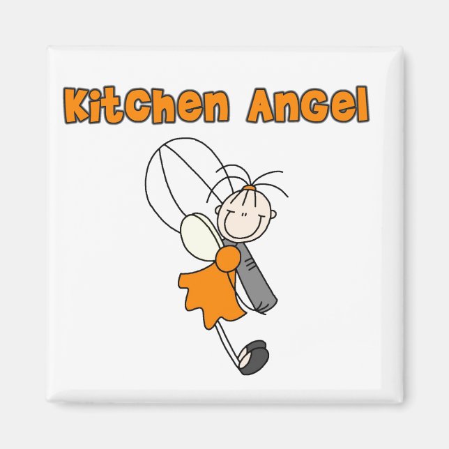 Hada ángel imán de cocina (Frente)