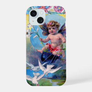 HADA BABY CON PALOMAS FLORAL ANTIGUA