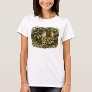Hada con lechuzas - Camisa de mujer