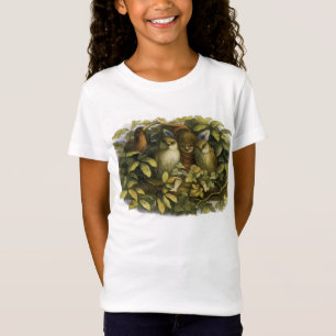 Hada con lechuzas - Camisa infantil