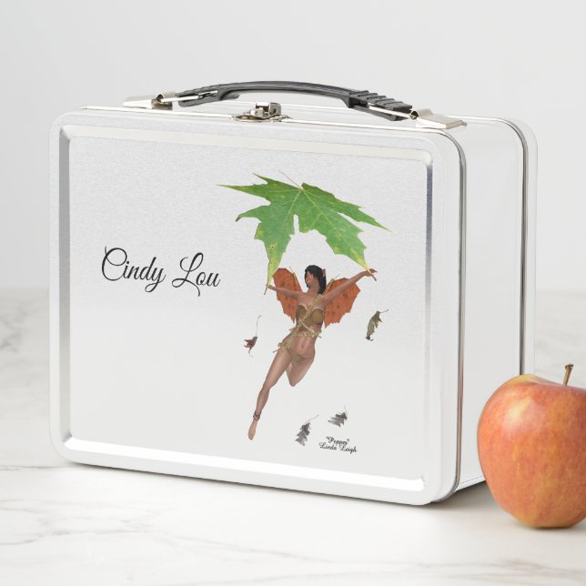 Hada Cuta Con Alas Marrones Caja De Almuerzo (In situ)