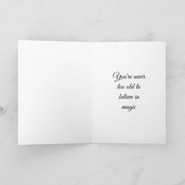 Hada Cuta Con Tarjeta De Cumpleaños De Chicas De A (Interior)