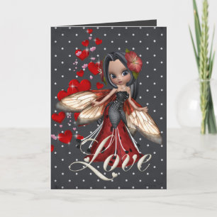 Hada de Amor Tarjeta Roja