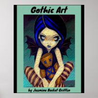 Hada de arte gótico por Jasmine Becket Griffin