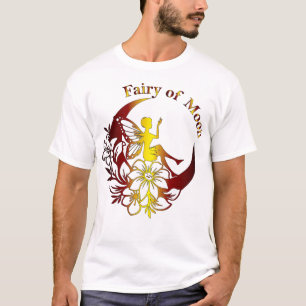 Hada de Camiseta de Hombres de la Luna