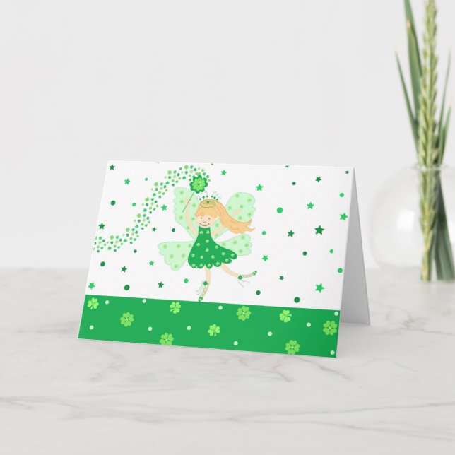 Hada de la buena suerte - tarjeta (Anverso)