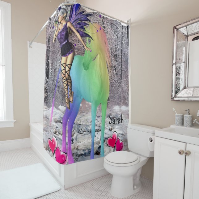 Hada de la cortina de ducha (In situ)