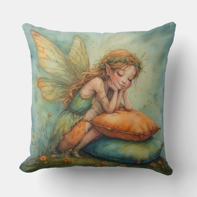 Hada de los sueños con 2 almohadas (Anverso)