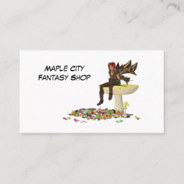 Hada De Niños Irlandeses En La Tarjeta De Negocios