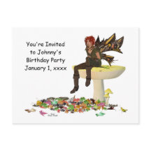 Hada De Un Niño Irlandés En La Postales Del Nacimi