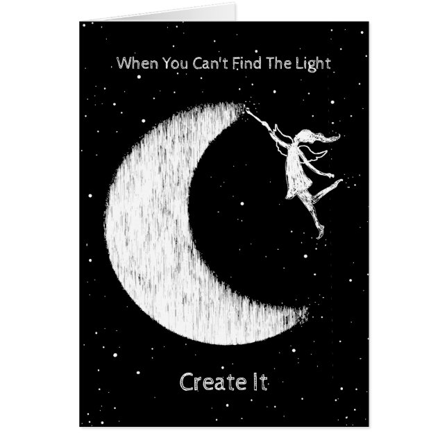Hada del arte: Pinte la luna - cree la luz (Frente)