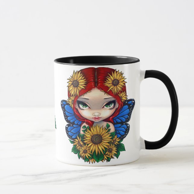 Hada del girasol con la taza de los girasoles (Derecha)
