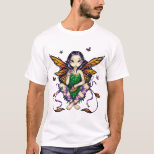 Hada en la camisa de la puesta del sol