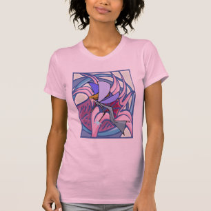Hada Mística Con Camiseta De Flor