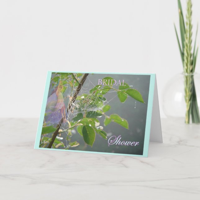 HADA NUPCIAL DE LA INVITACIÓN DE LA DUCHA (Anverso)