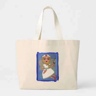 Hada rubia de la enfermera - la bolsa de asas de