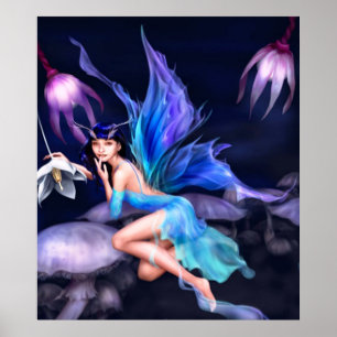 Hadas con hongos posters de 14,95