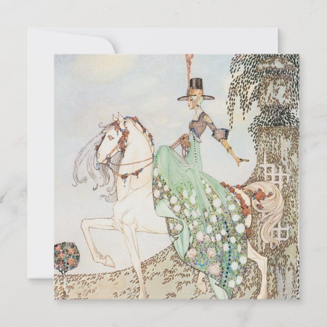 Hadas de la Vintage, Princesa Minette, Kay Nielsen (Anverso)