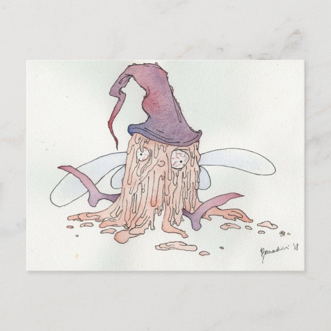 Hadas de vino - temperatura ambiente postal horizo (Anverso)