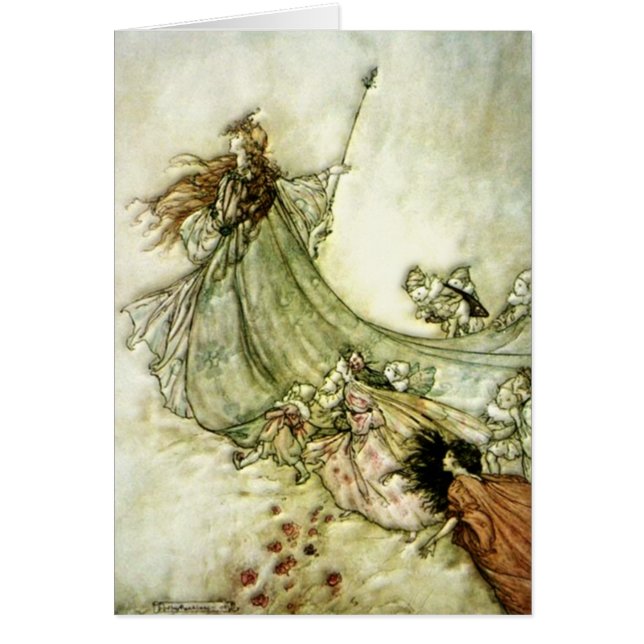 Hadas lejos - Arturo Rackham (Frente)