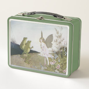 Hadas Vintage Y Dos Ranas, Cuentos De Feria Retro