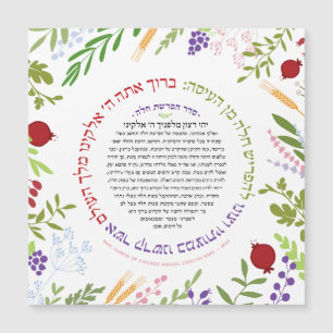 Hafrashat Challah Yehi Ratzon Magnet