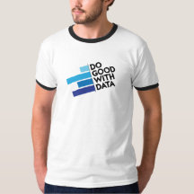 Haga bueno con la camiseta de los datos