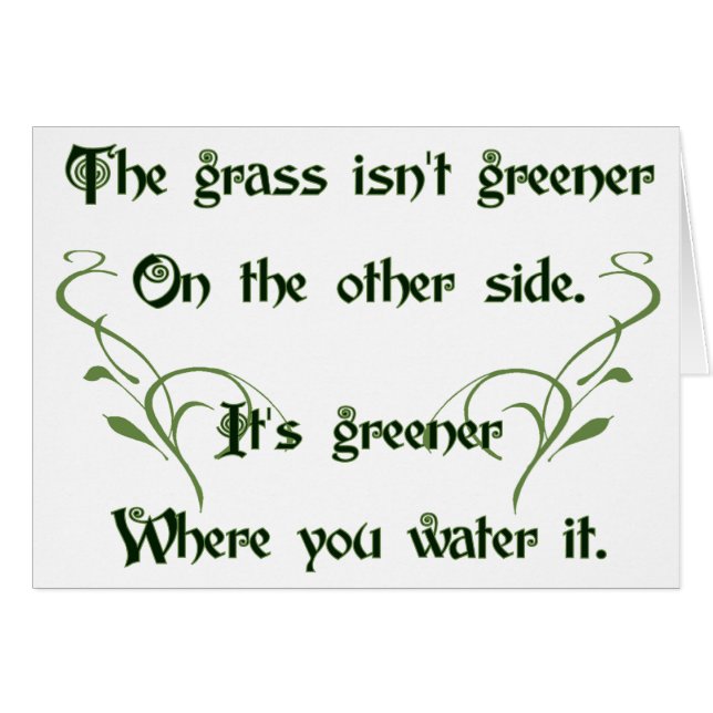 Haga el más verde de hierba (Anverso (Horizontal))