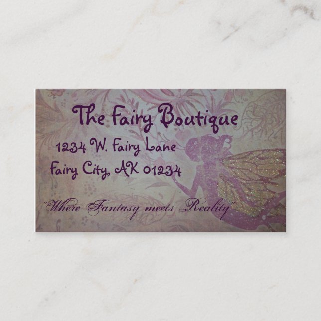 Haga el ur poseen la tarjeta de hadas (Anverso)