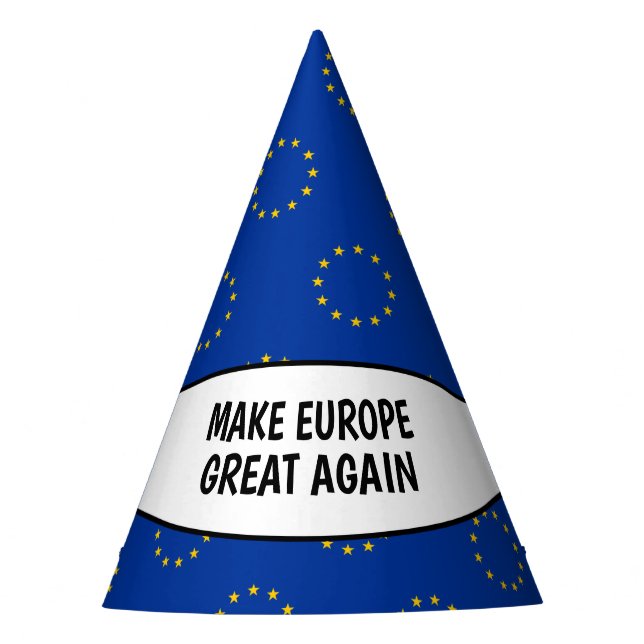 Haga Europa los grandes otra vez gorras del fiesta (Anverso)