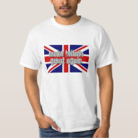 HAGA GRAN BRETAÑA LA GRAN OTRA VEZ camiseta de la
