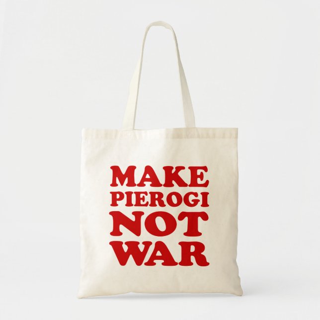 Haga la bolsa de asas de la guerra de Pierogi no (Frente)