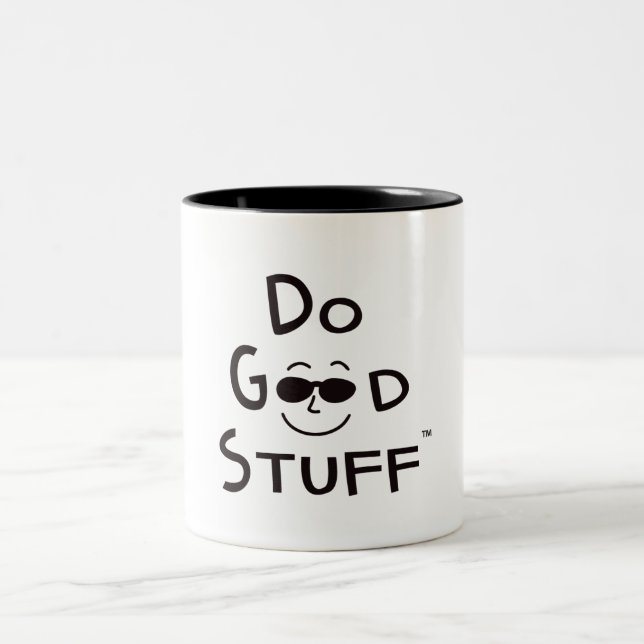 Haga la buena taza del Dos-Tono de Stuff™ (Centro)