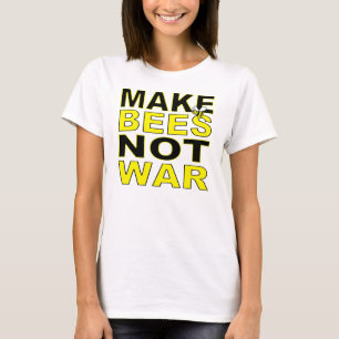 Haga la camiseta de la guerra de las abejas no