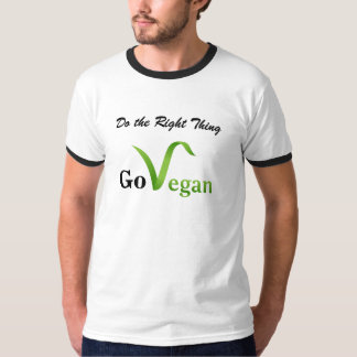 Haga la cosa correcta van camiseta del anillo del