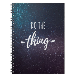 ¡Haga la cosa! Cuaderno