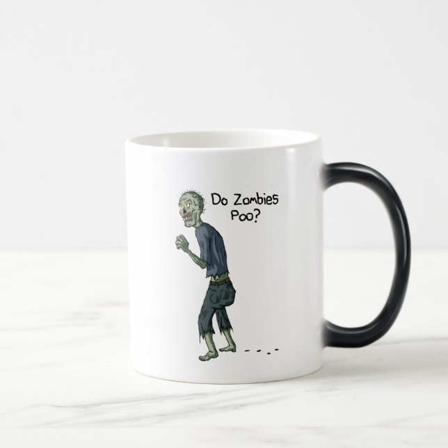 Haga la taza de Poo de los zombis (Derecha)